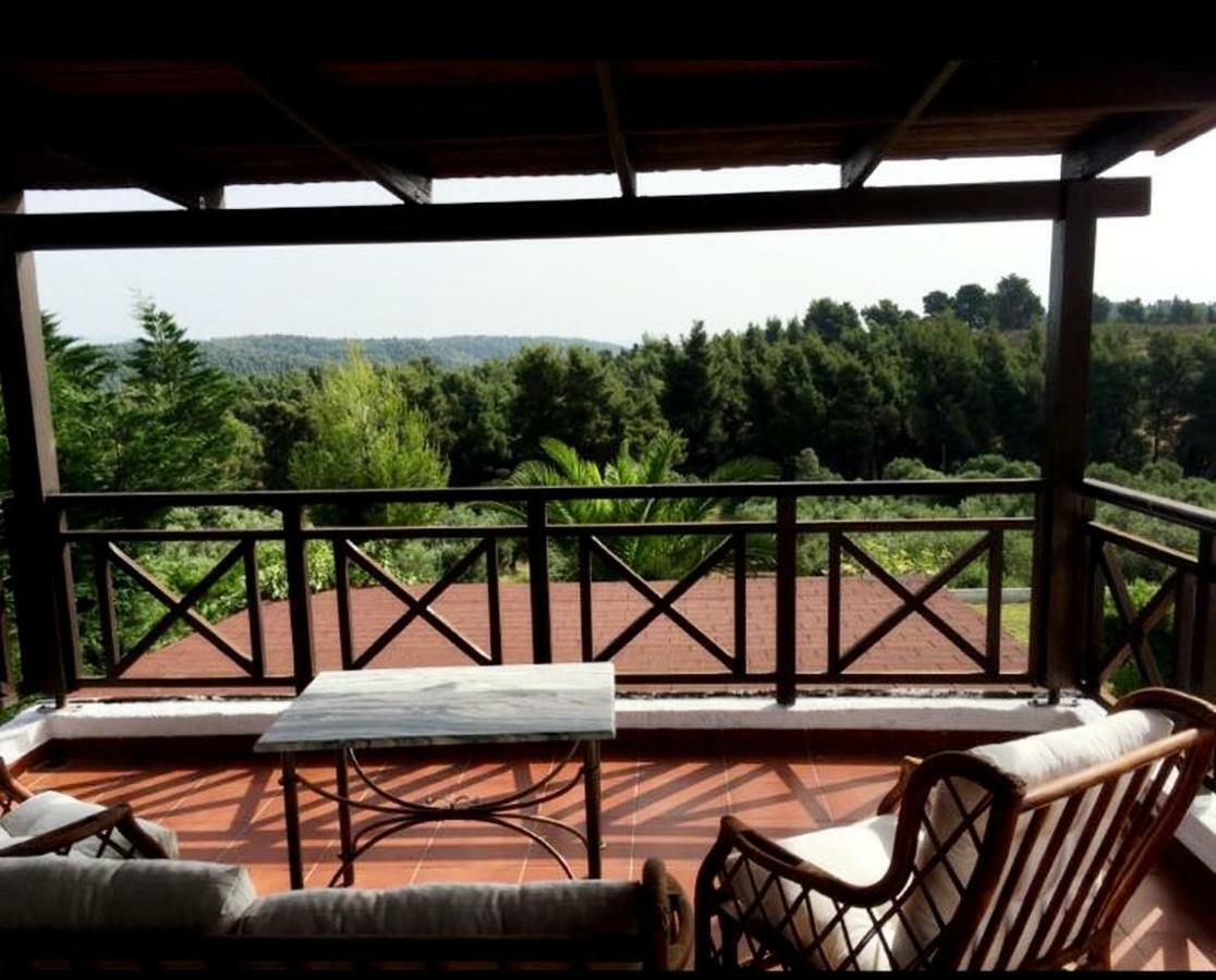 3 Bedroom Villa In Elani Villas Chalkidiki Szíviri Kültér fotó